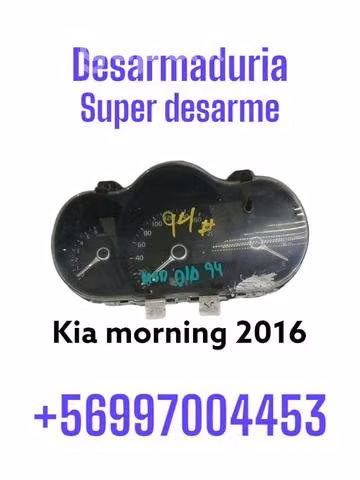 Sinoptico kia morning desarmaduria