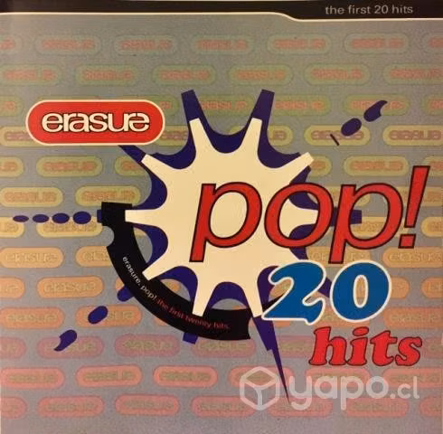 Erasure Pop 20 Hits CD. Best
