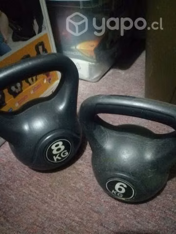 Pesas 6 kg y 8 kg