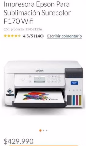 Impresora Epson F170 exelente estado - Imagen 6