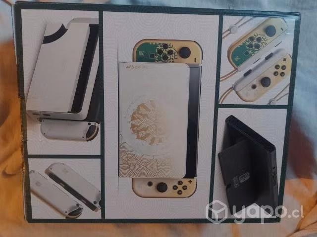 Nintendo swich oled edicion especial zelda nueva