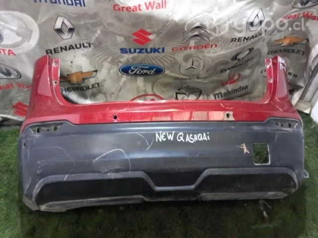 Parachoque trasero nissan qashqai 2015 2017