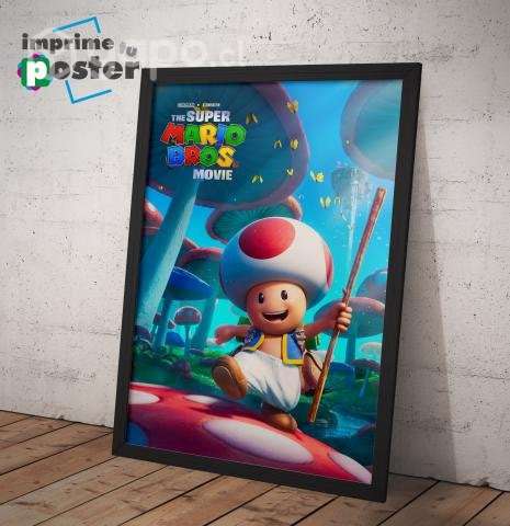 CUADRO SUPER MARIO BROS LA PELICULA 34x45cm - Imagen 3