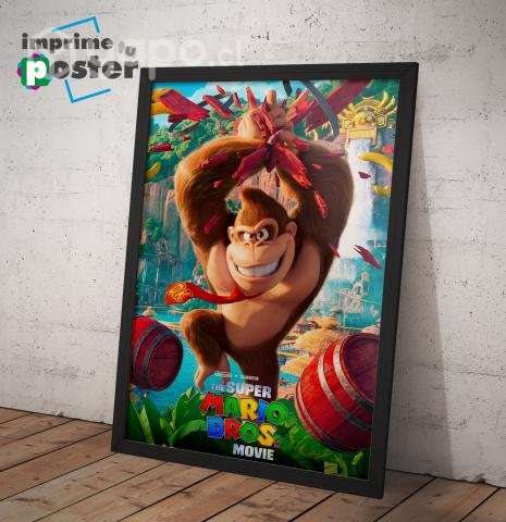 CUADRO SUPER MARIO BROS LA PELICULA 34x45cm - Imagen 5
