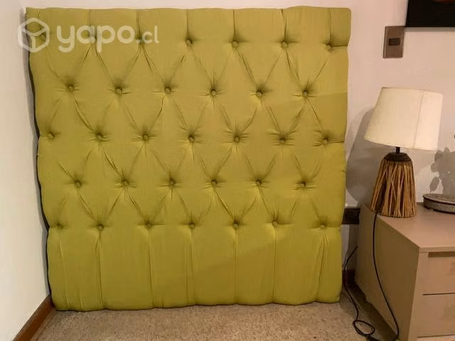 Respaldo Verde Pistacho. Perfecto Estado