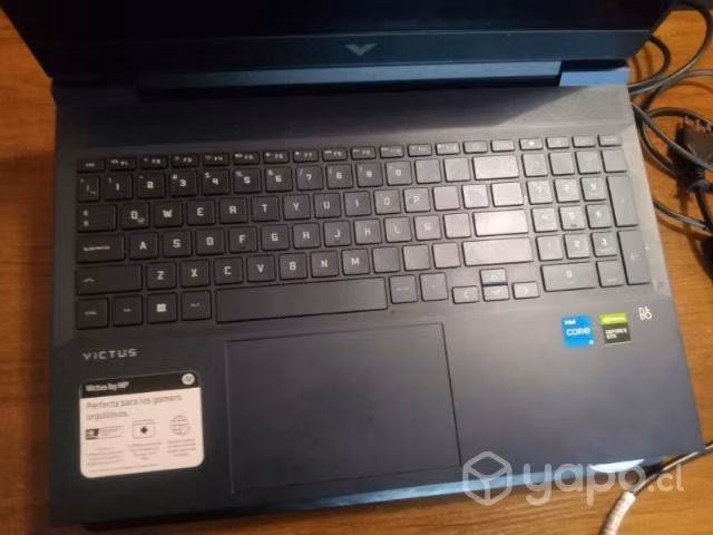 Notebook HP víctus