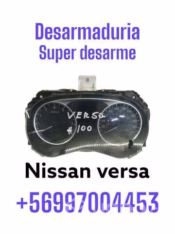 Sinoptico nissan versa desarmaduria importadora