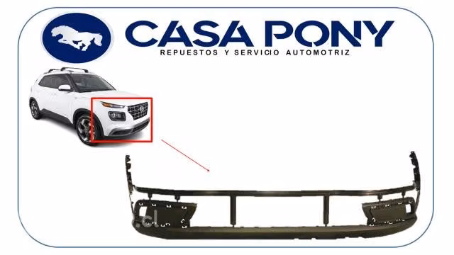 Moldura inf. parachoque delantero hyundai venue