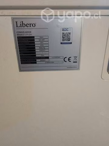 Congelador 199 litros - Libero modelo LFH-201