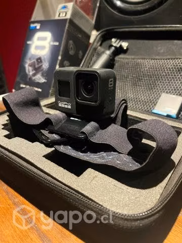 Go Pro 8 Black Bundle Edition Casi Nueva