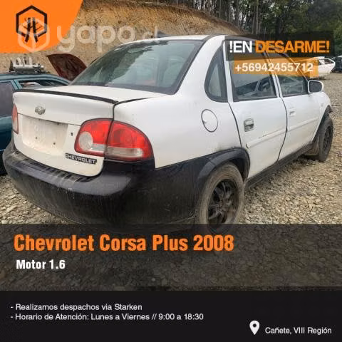 Silenciador chevrolet corsa plus 2008