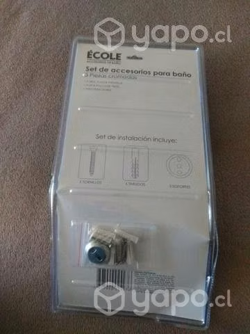 Set 3 Accesorios para Baño Nuevo