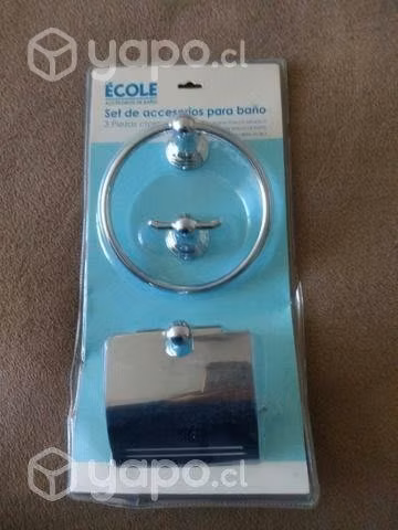 Set 3 Accesorios para Baño Nuevo