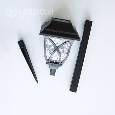 Pack de 6 luces solares para patio luces brillante