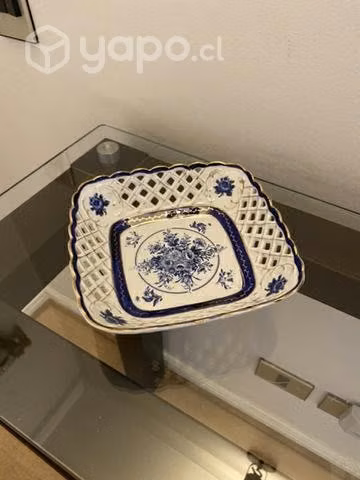 Adorno antiguo porcelana