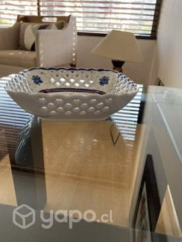 Adorno antiguo porcelana