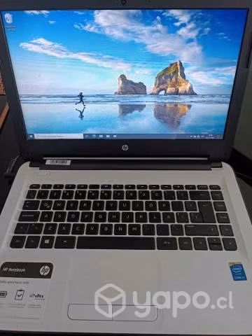 Notbook hp blanco - Imagen 3