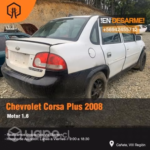 Deposito agua chevrolet corsa plus 2008