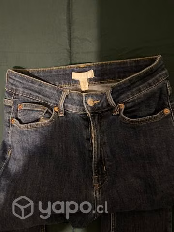 Pantalones jeans azul H&M - Imagen 2