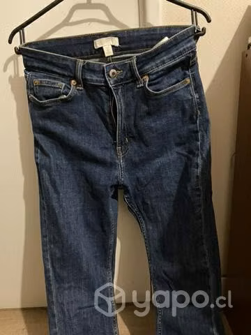 Pantalones jeans azul H&M - Imagen 4