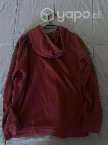 Poleron adidas Burdeo talla M - Imagen 3