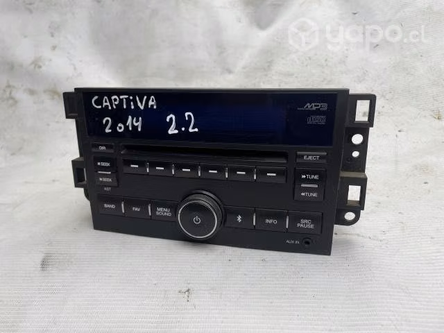 Radio Vehículo Chevrolet Captiva 2014