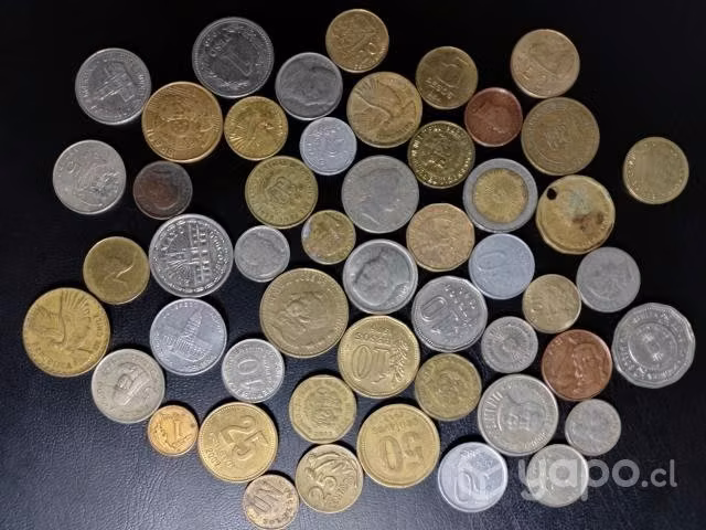 50 monedas sudamericanas