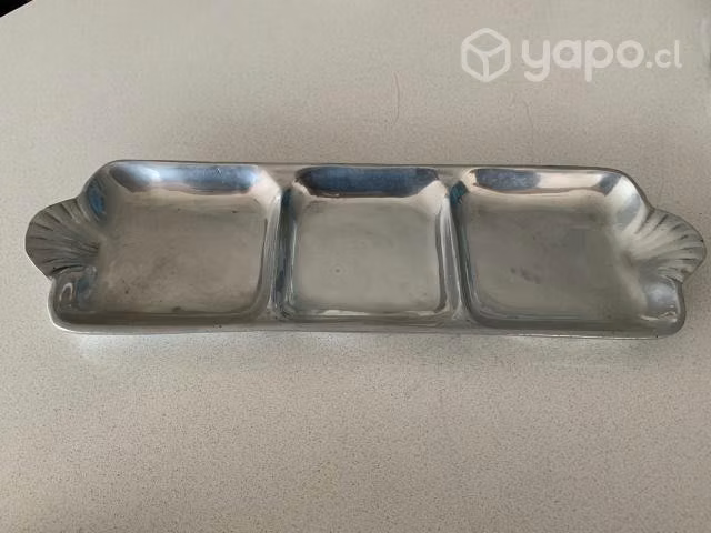 Bandejas de peltre. Hay 4 diferentes.Precio x unid - Imagen 3