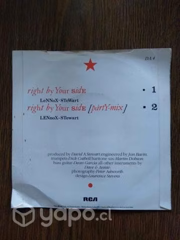 Eurythmics vinilo single - Imagen 2