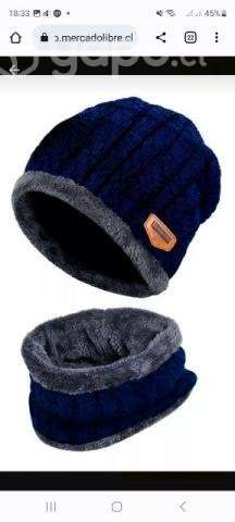 Conjunto gorro y bufanda invierno - Imagen 2