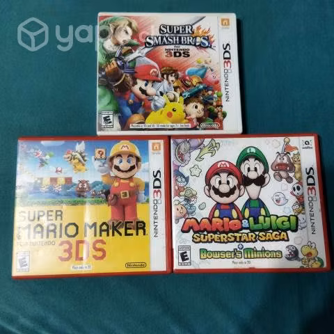 Juegos nintendo 3ds