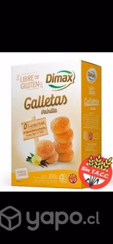 Galletas pepas dimax
