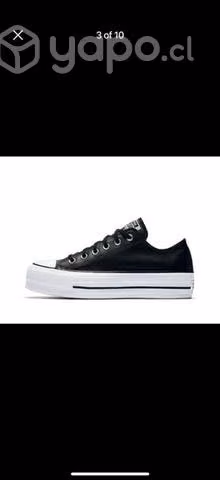 Zapatilla Converse chuck taylor cuero lift 38