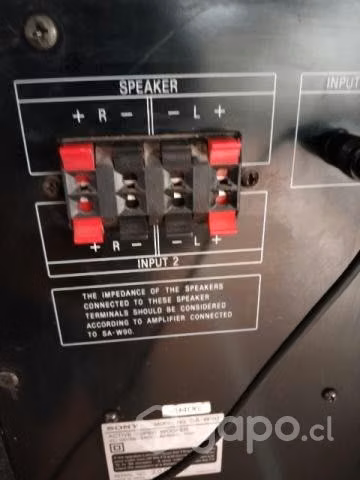 Sub woofers Sony SA-W90 hi fi