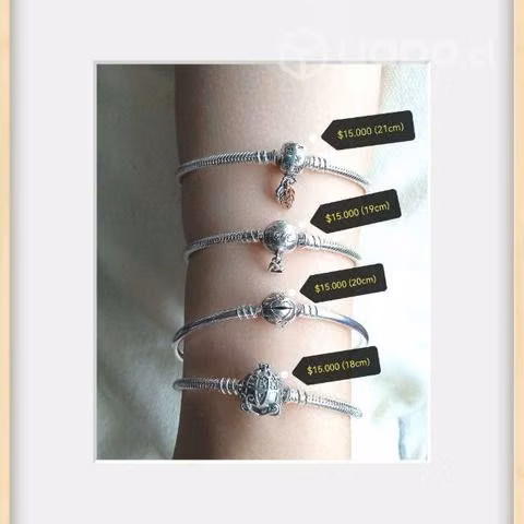 Bellas pulseras plata 925