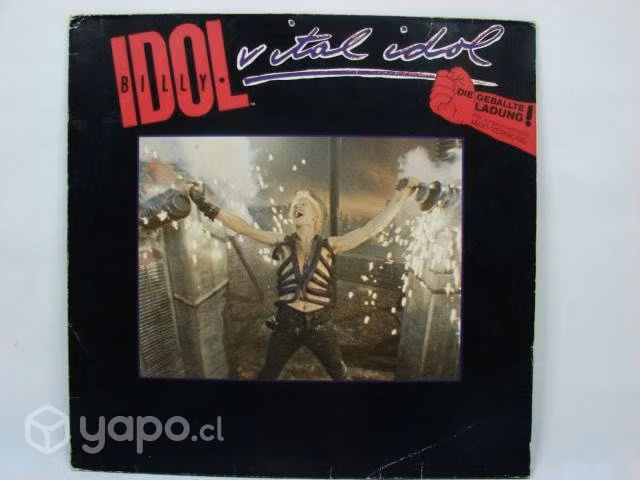 Vinilo Billy Idol Vital Idol 1985 Ed C/1