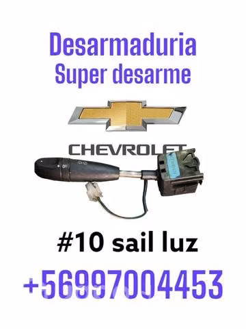Telecomando chevrolet sail luz