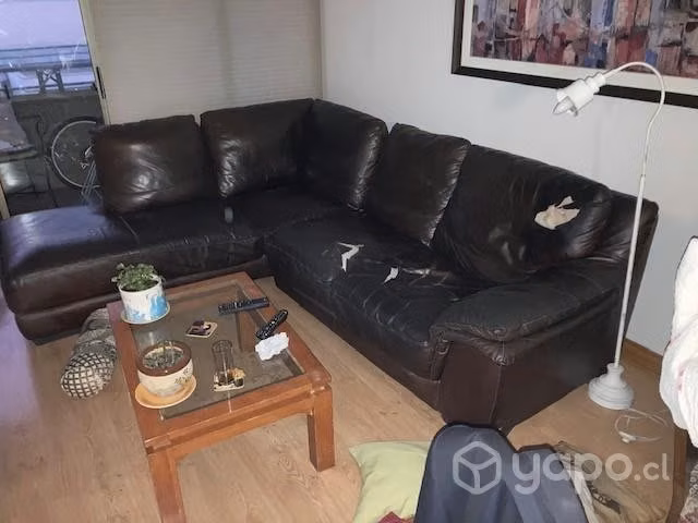 Sofa de cuero natuzzi (usado)