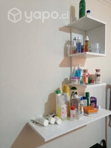 Repisas para cosméticos