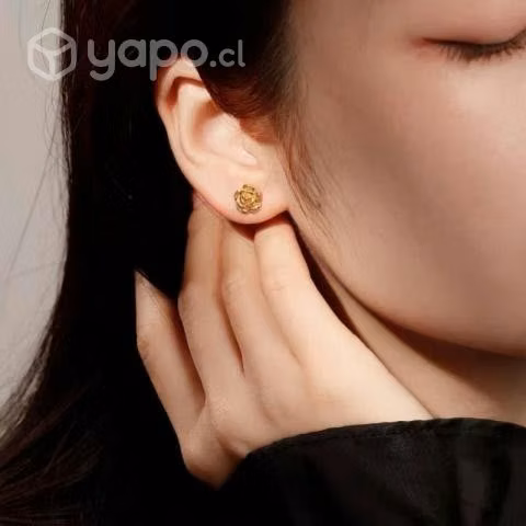 Aros de Oro solido de 18K - Imagen 3