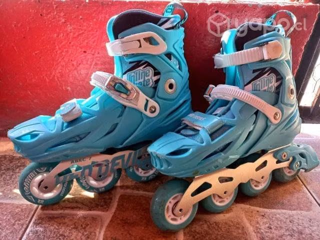 Patines inline skate - red devils