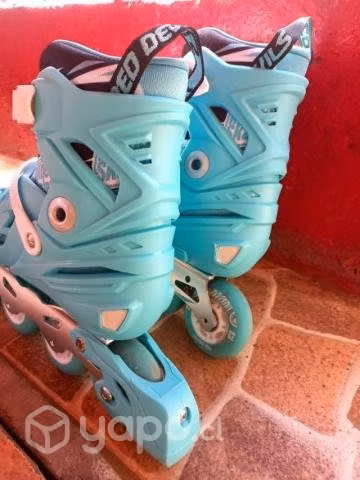 Patines inline skate - red devils - Imagen 2