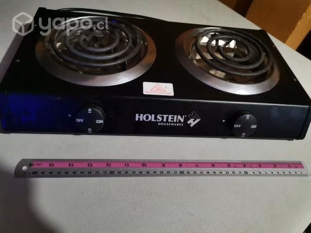Hornilla de dos quemadores