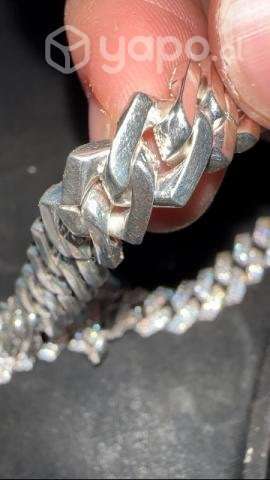 Cadena Plata italiana 925/microcircon - Imagen 3