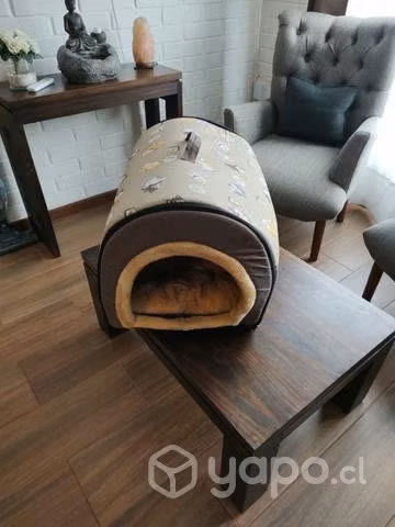 Cama para mascotas iglú casi Nueva - Imagen 3