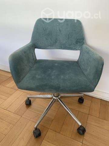 Silla Escritorio Azul - Imagen 2
