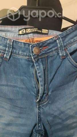 Jeans negro y azul - Imagen 2