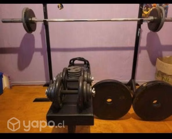 Home gym, pesas