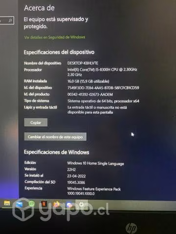 Notebook HP Pavilion Gaming - Imagen 4