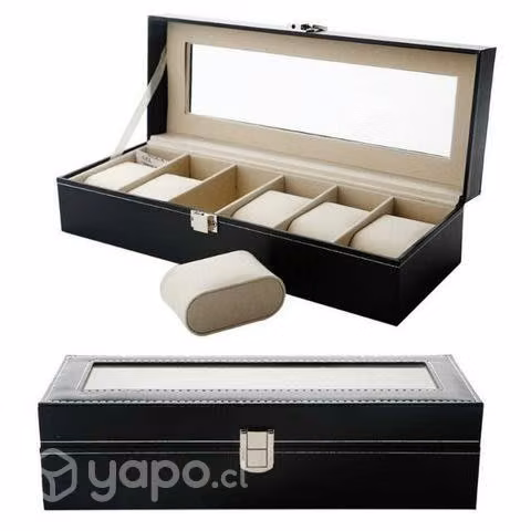 Cajas cuerina para relojes